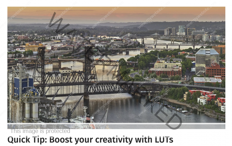 Quick Tip - Boost your creativity with LUTs