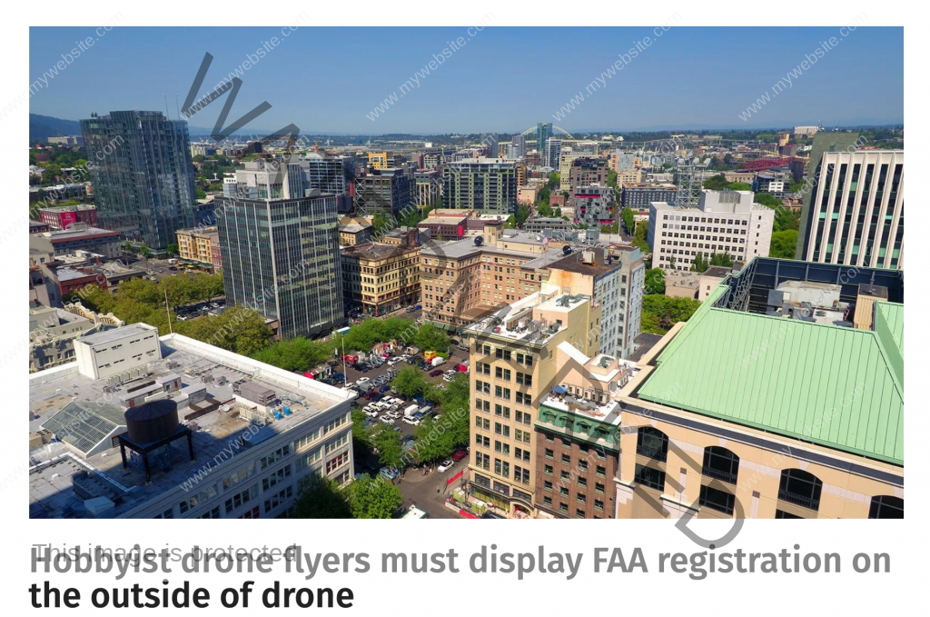 Hobbyist drone flyers must display FAA registration on the outside of drone