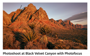 Photoshoot at Black Velvet Canyon with Photofocus